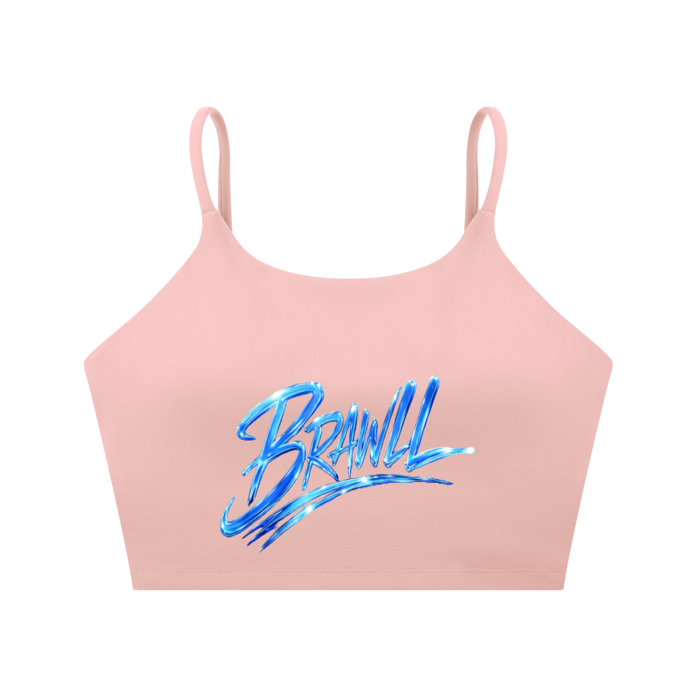 Spaghetti Strap Yoga Sports Bra