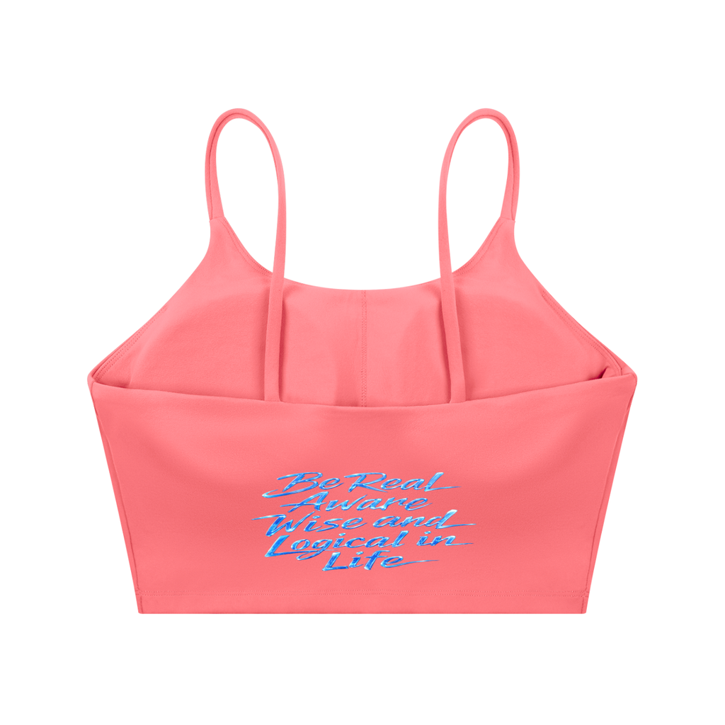 Spaghetti Strap Yoga Sports Bra