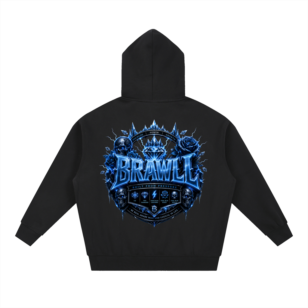 Essential Oversized Fleece Boxy Hoodie