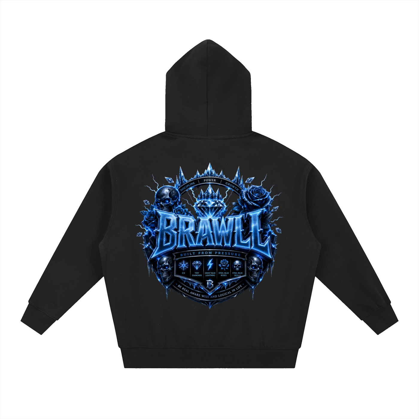 Essential Oversized Fleece Boxy Hoodie