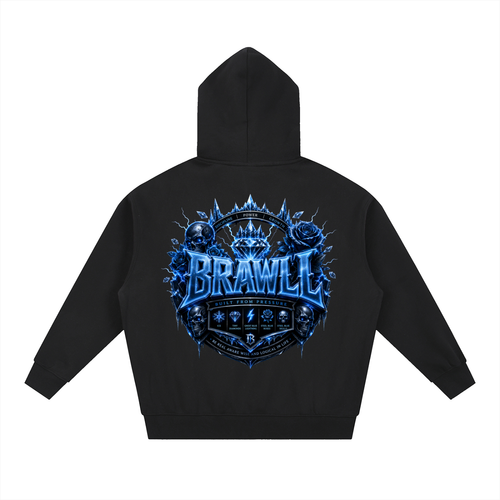 Essential Oversized Fleece Boxy Hoodie