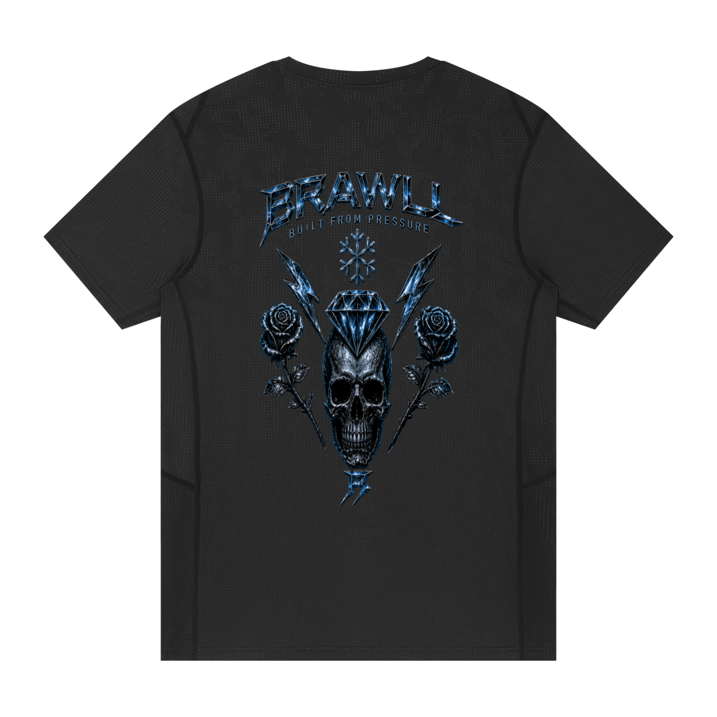 Men's Jacquard Slim Mesh T-Shirt