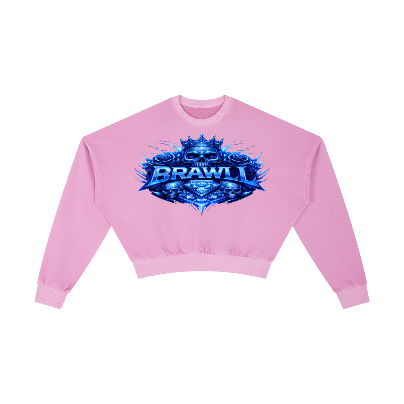 Vintage Washed Cropped Sweatshirt