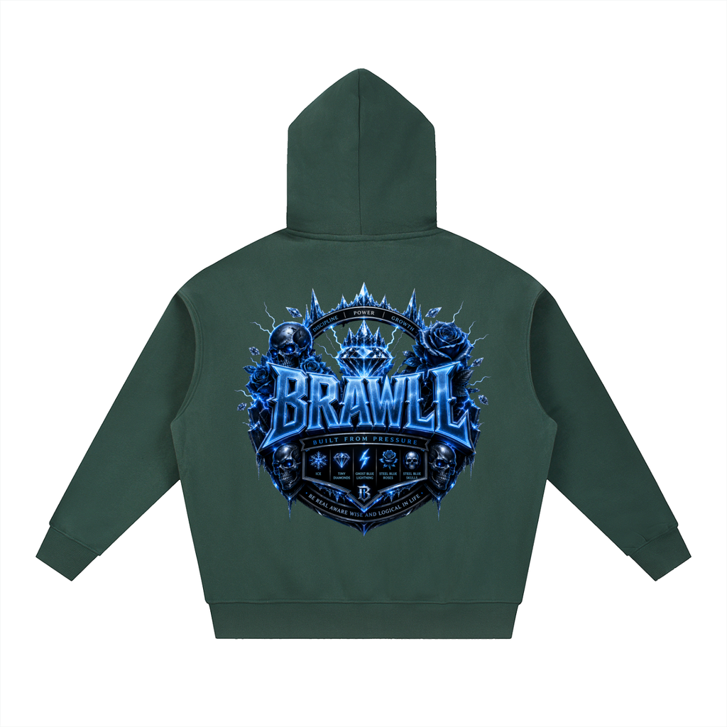 Essential Oversized Fleece Boxy Hoodie