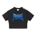 Taped Cooling Performance Crop Top