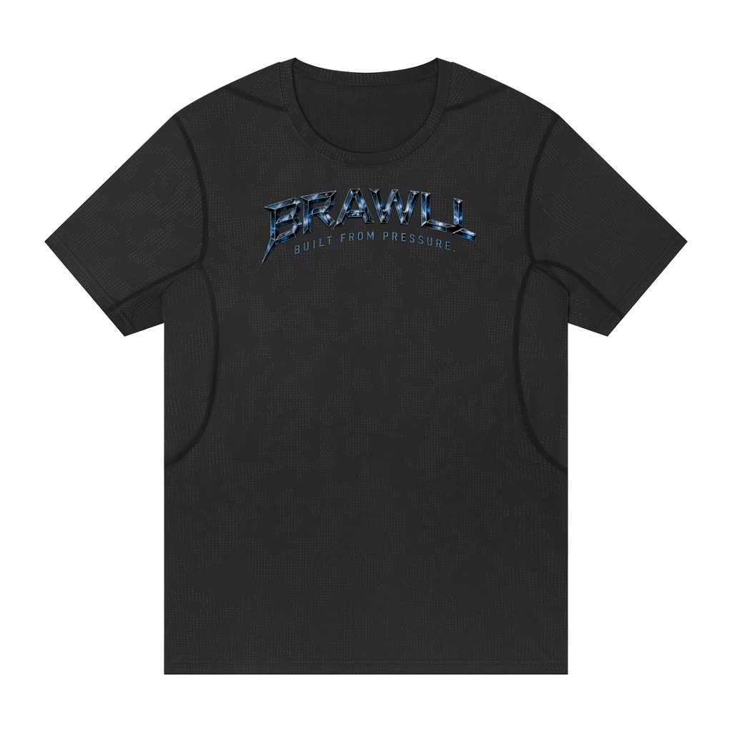 Men's Jacquard Slim Mesh T-Shirt