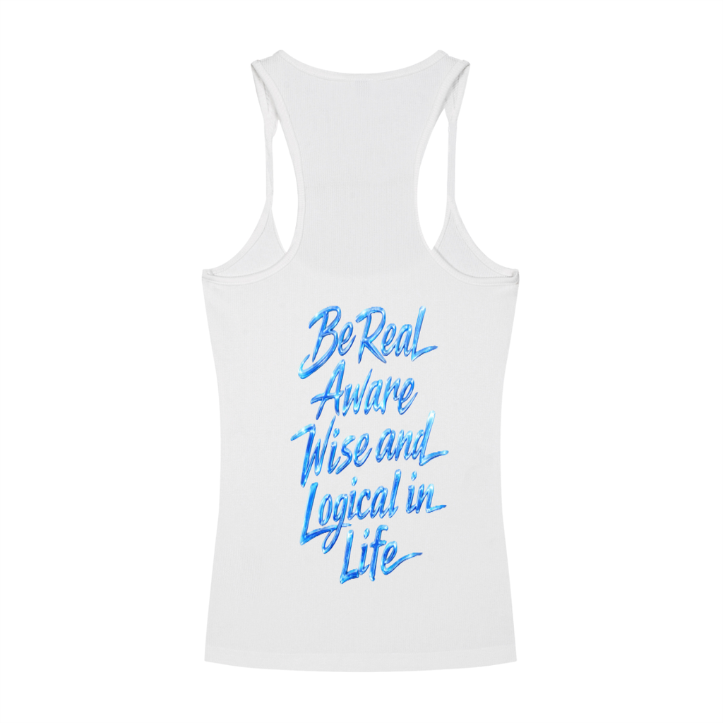 Slim Fit Ribbed Racerback Tank Top