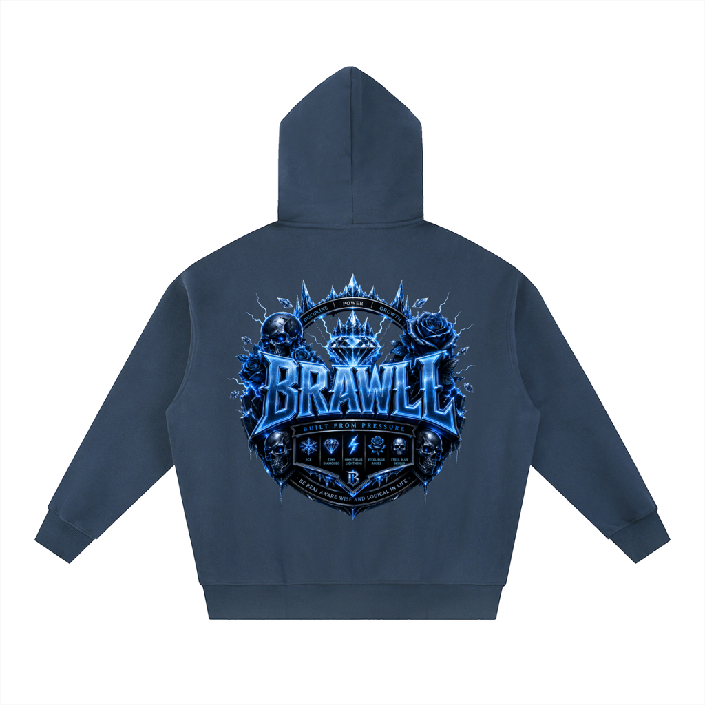 Essential Oversized Fleece Boxy Hoodie