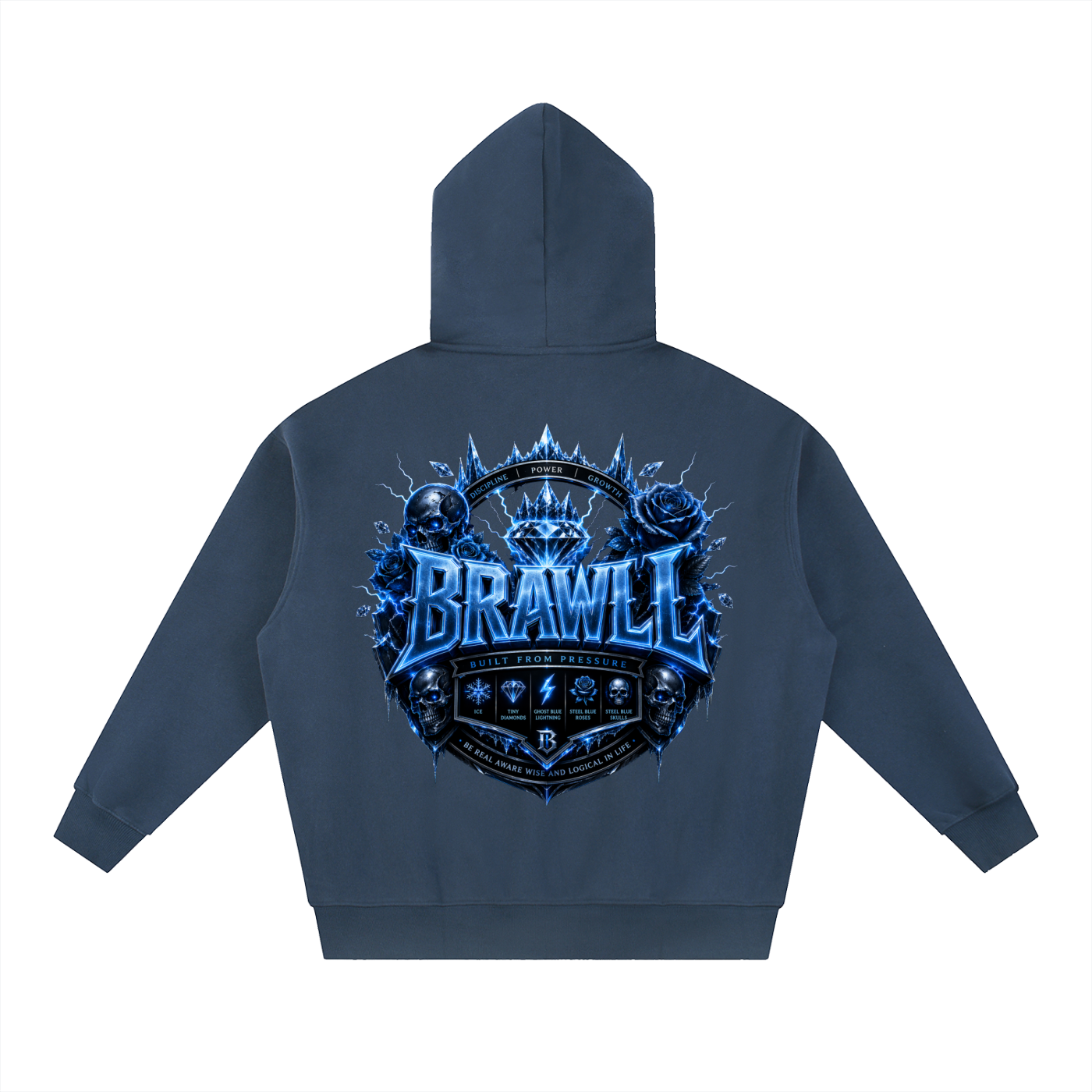 Essential Oversized Fleece Boxy Hoodie