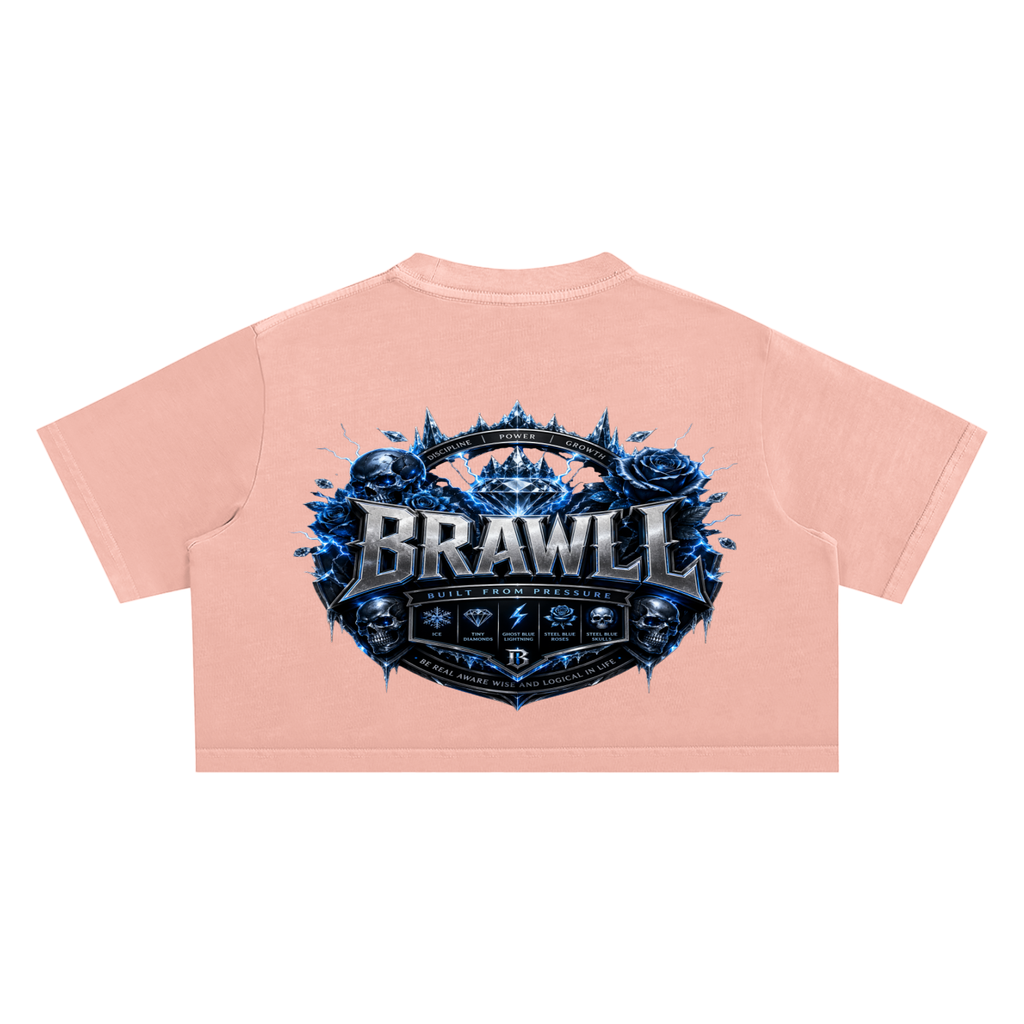 Snow Washed Crop Top