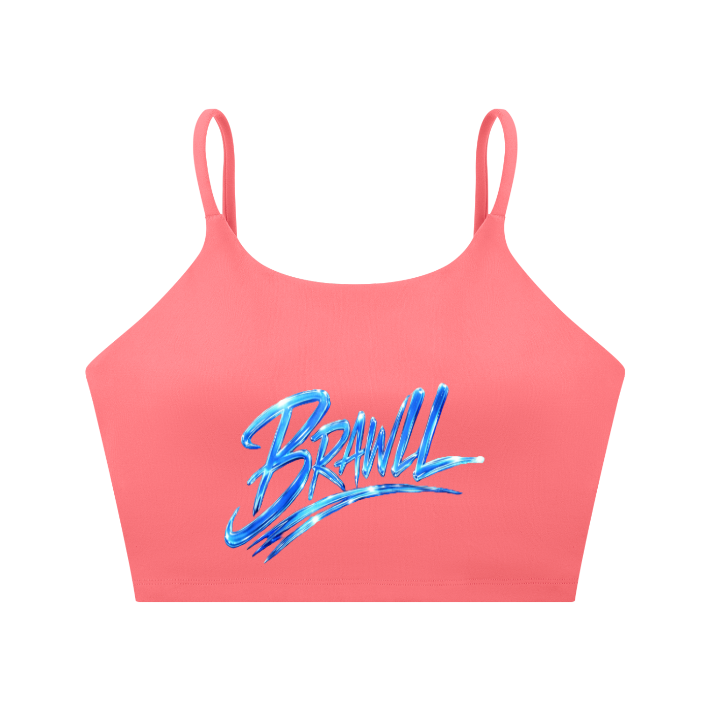 Spaghetti Strap Yoga Sports Bra