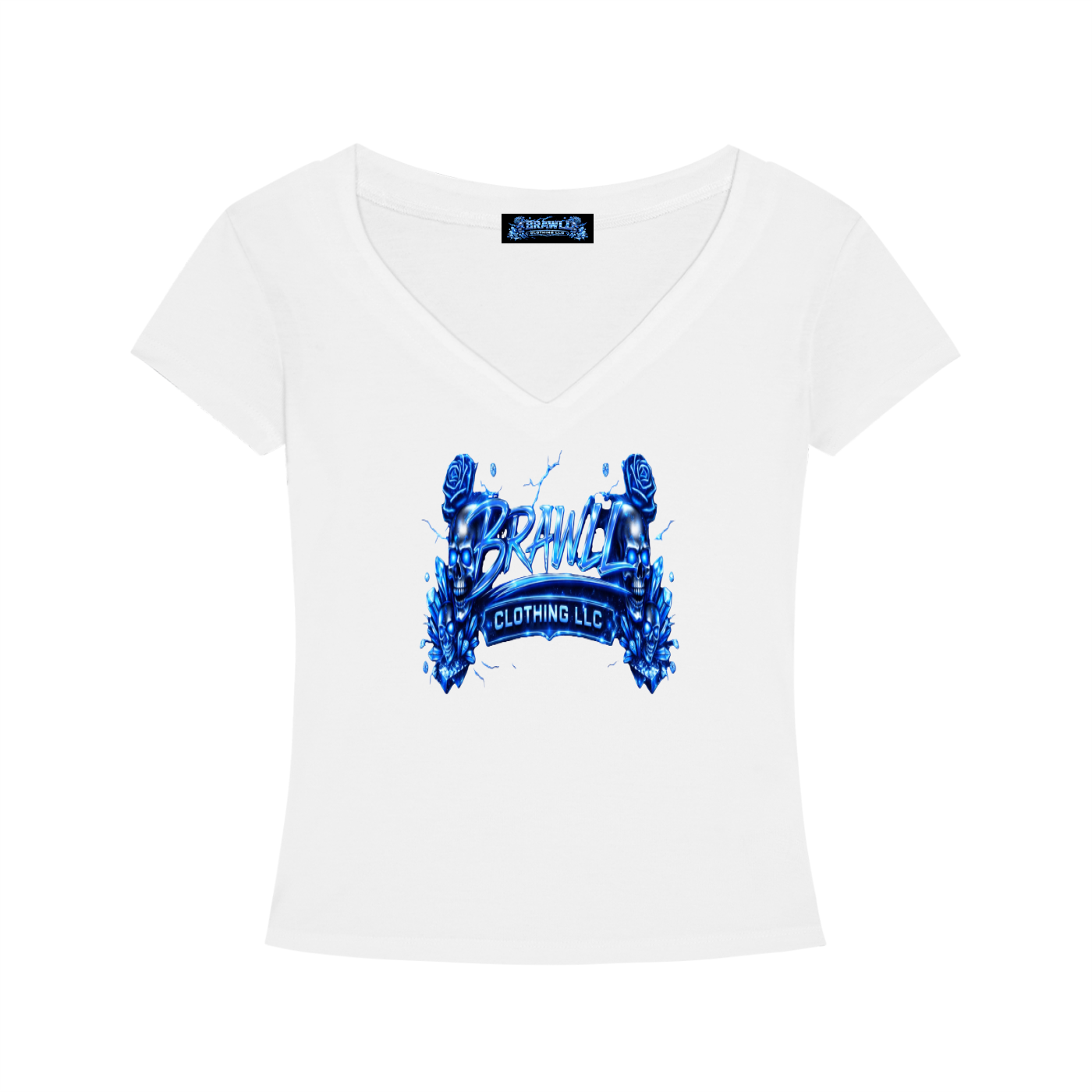 Tencel Slim Fit V-Neck T-Shirt