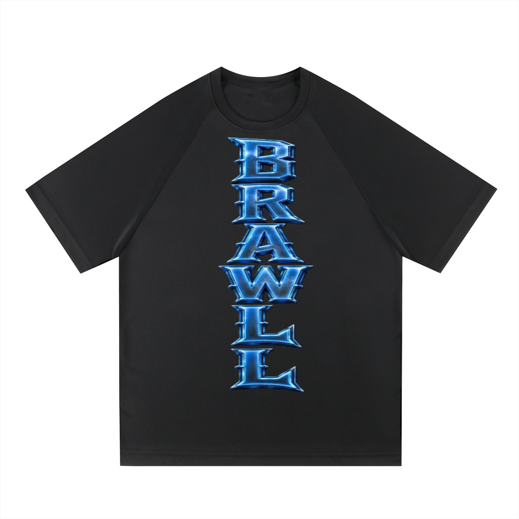 Raglan Sleeve Mesh T-Shirt