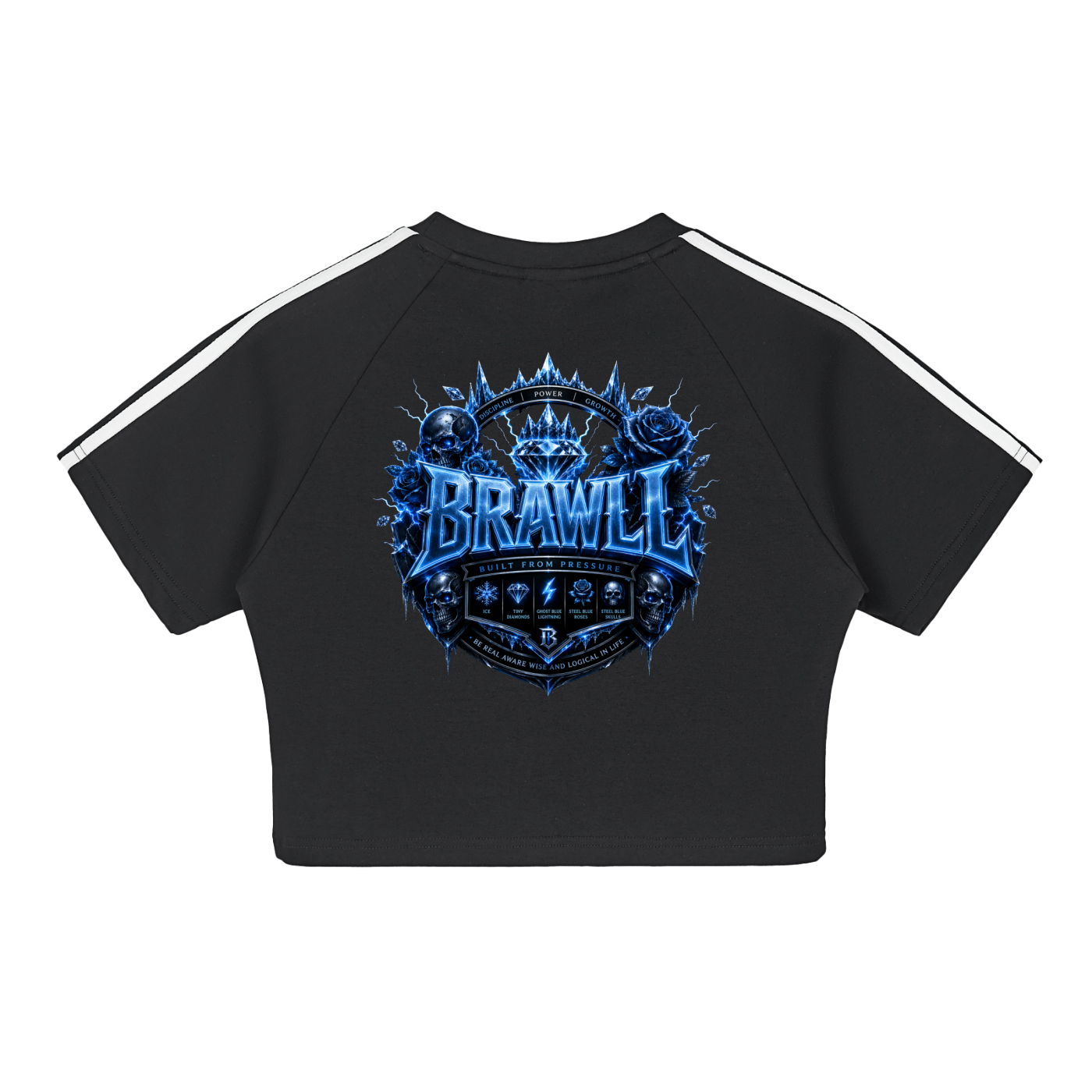 Taped Cooling Performance Crop Top