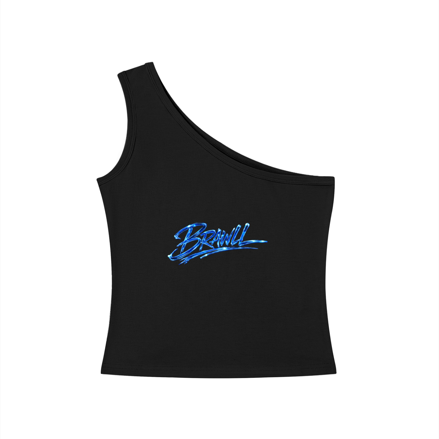 Women's One-Shoulder Crop T-Shirt