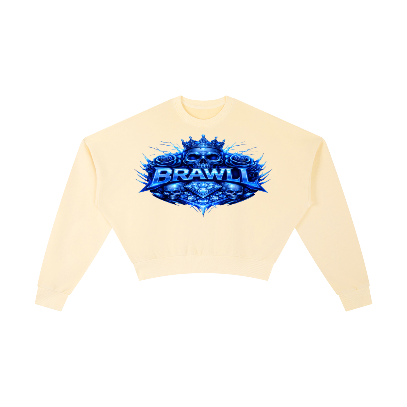 Vintage Washed Cropped Sweatshirt